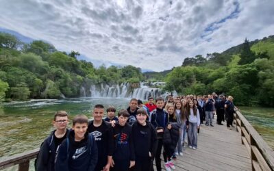Terenska nastava sedmaša – NP Krka, Sokolarski centar i Šibenik