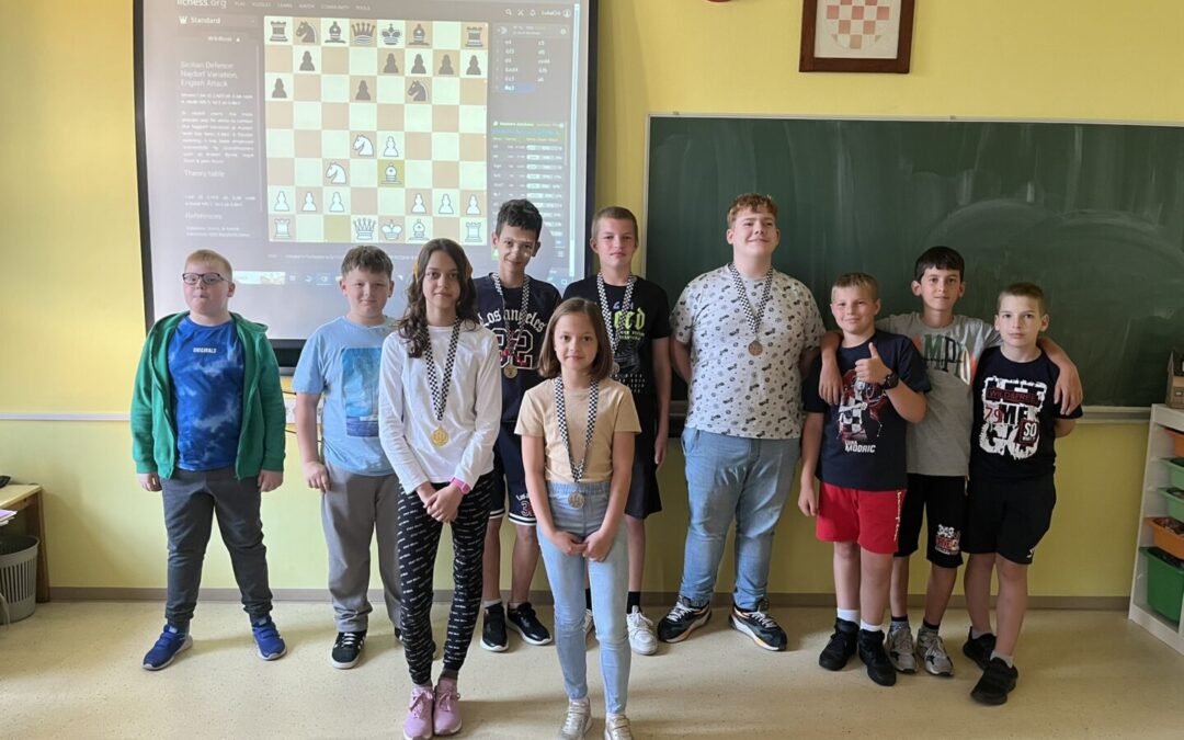 Prvenstvo škole u šahu 2024./25.