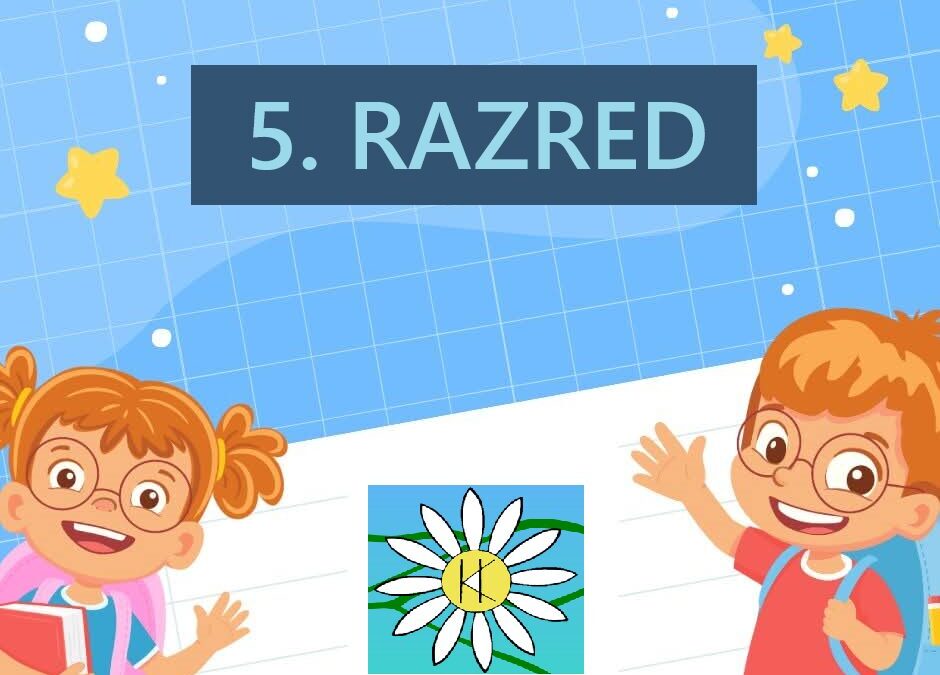 Popis učenika 5. razreda u šk. god. 2025./2026.