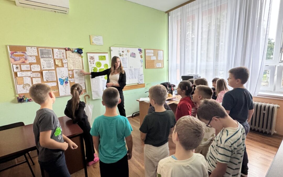 Učenici 1.a razreda upoznali djelatnike škole