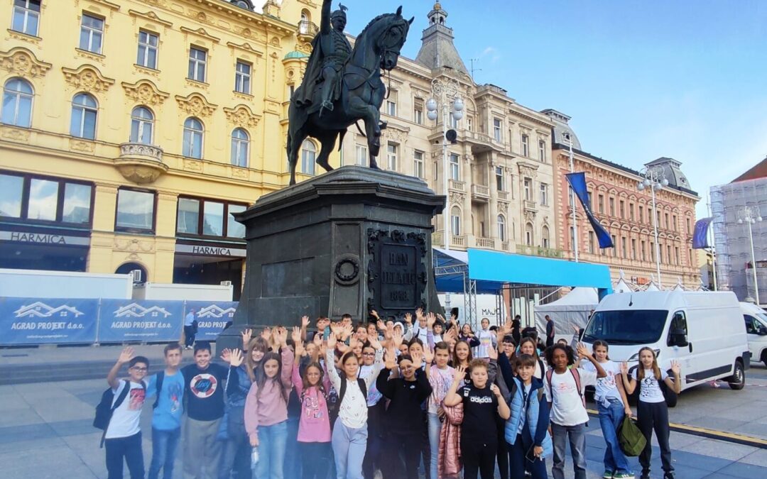Petaši na terenskoj nastavi u Zagrebu