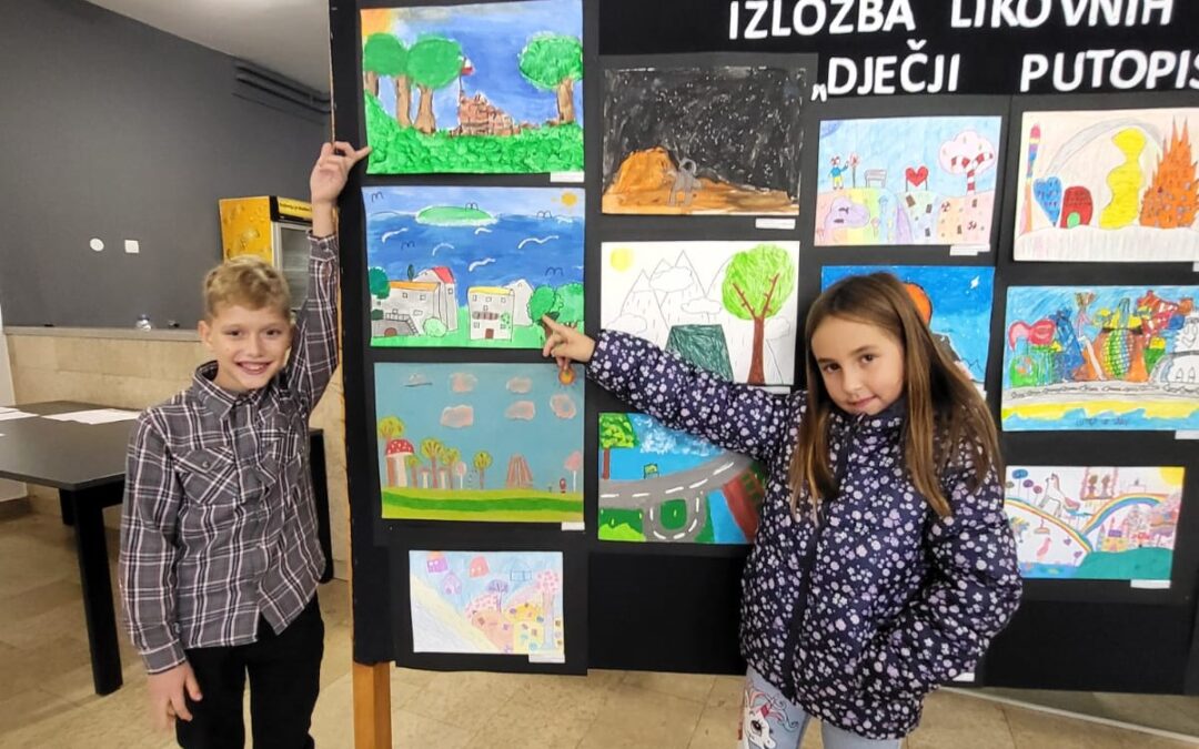 Učenici produženog boravka sudjelovali na izložbi u Loboru