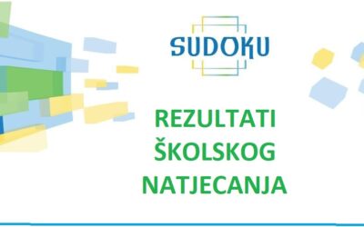 Objavljeni rezultati školske razine Sudoku natjecanja
