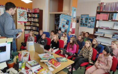 Učenici 1.b razreda postali članovi školske knjižnice