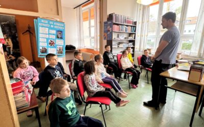 Učenici 1.a razreda učlanili se u školsku knjižnicu