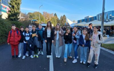 Naši učenici u posjetu Interliberu