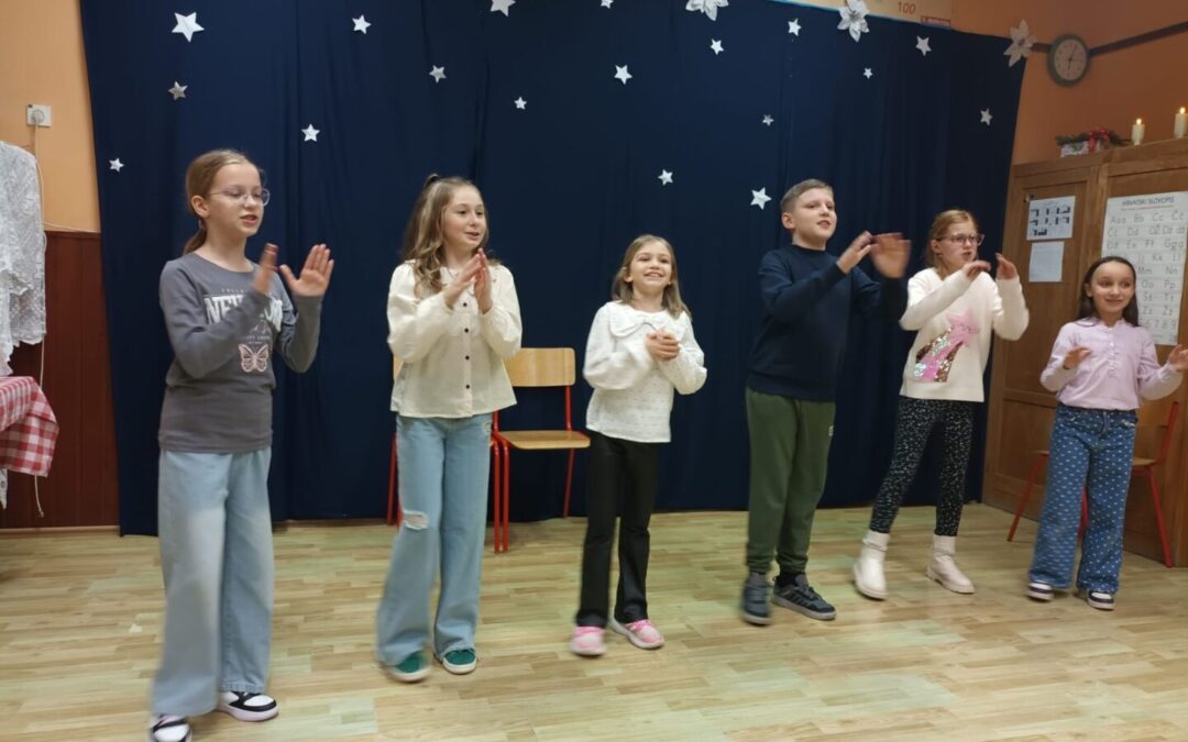 Božićna priredba u PŠ Martinščina