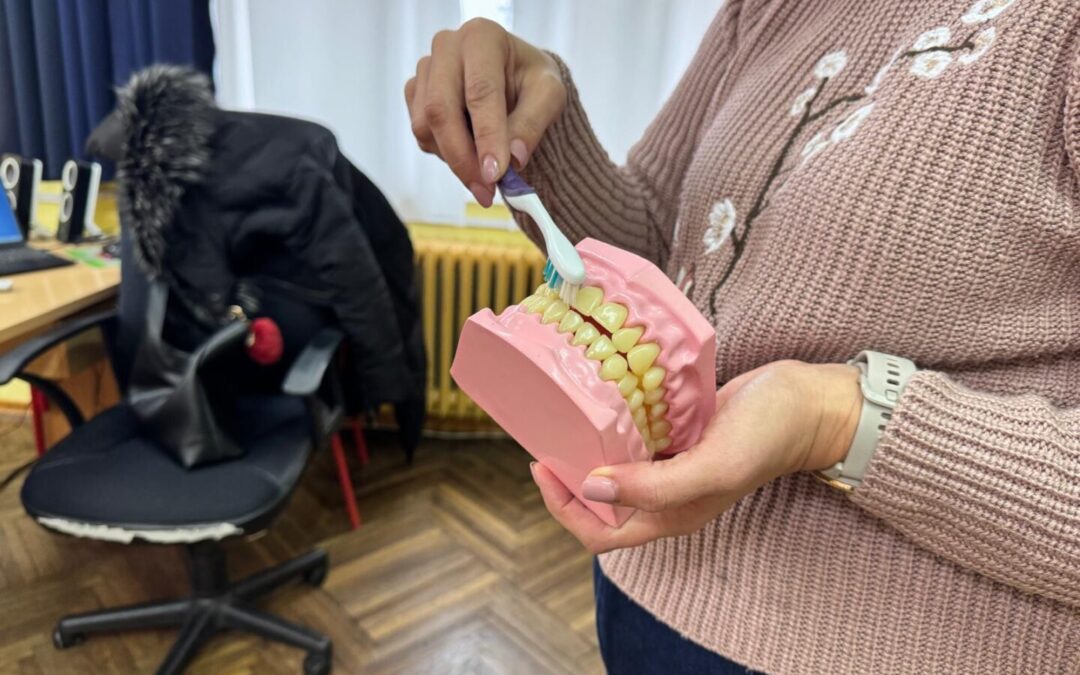 Edukativno predavanje o oralnoj higijeni za naše prvašiće