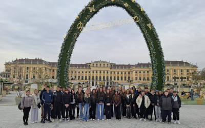 Naši osmaši na terenskoj nastavi u Beču