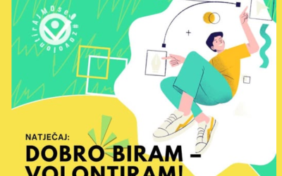 Sudjelovanje na literarnom natječaju „Dobro biram – Volontiram!“