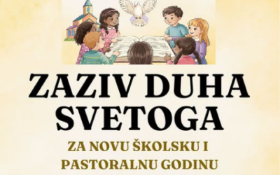 Zaziv Duha Svetoga – misa na početku nove nastavne godine