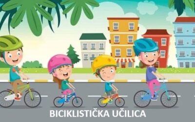 Biciklistička učilica u našoj školi