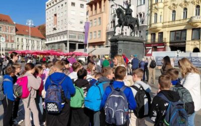 Terenska nastava 4.a i 4.b razreda u Zagrebu